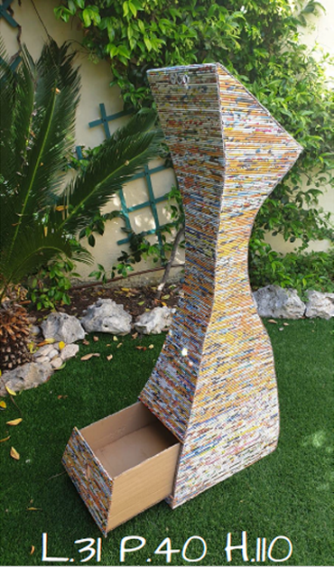 mobili di carta da esterno